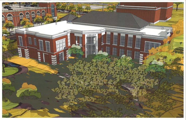 Alpharetta Library Rendering 2014